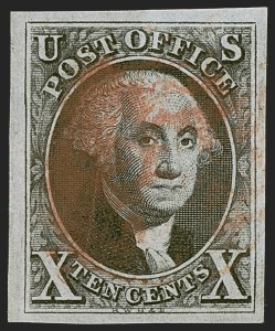 Sale 1251, Lot 1010, 1847 Issue and Reproduction (Scott 1-4)