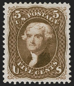 Sale 1251, Lot 1062, 1875 Re-Issue of 1861-66 Issue (Scott 102-110)