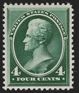 Sale Number 1251, Lot Number 1119, 1882-88 American Bank Note Company Issue (Scott 205-218) Sale Number 1251, Lot Number 1119, 1882-88 American Bank Note Company Issue (Scott 205-218)