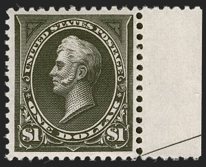 Sale Number 1251, Lot Number 1185, 1894 Unwatermarked Bureau Issue (Scott 246-263) Sale Number 1251, Lot Number 1185, 1894 Unwatermarked Bureau Issue (Scott 246-263)