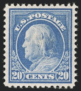 Sale 1251, Lot 1365, 1912-14 Washington-Franklin Issue (Scott 405-423)