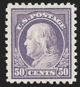 Sale 1251, Lot 1377, 1913-15 Washington-Franklin Issues (Scott 424-461)