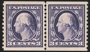 Sale 1251, Lot 1379, 1913-15 Washington-Franklin Issues (Scott 424-461)