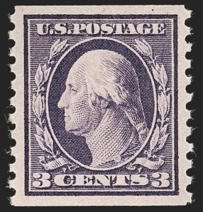 Sale 1251, Lot 1381, 1913-15 Washington-Franklin Issues (Scott 424-461)