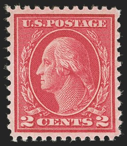 Sale 1251, Lot 1447, 1917-19 Issues (Scott 481-518), 2c Deep Rose, Ty. Ia (500) Sale 1251, Lot 1447, 1917-19 Issues (Scott 481-518)