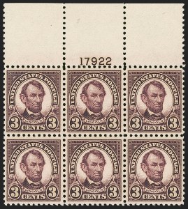 Sale 1251, Lot 1494, 1922-25 Issues (Scott 551-573a)