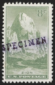 Sale 1251, Lot 1581, 1934 National Parks Issue (Scott 740-765)