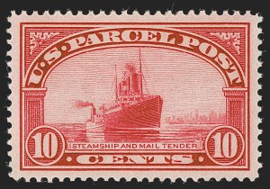 Sale 1251, Lot 1656, Officials thru Parcel Post