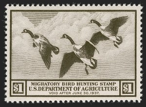 Sale 1251, Lot 1692, Hunting Permits
