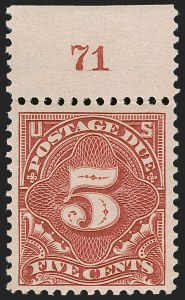Sale 1254, Lot 1085, Postage Due, Other Back-of-Book