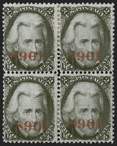 Sale 1254, Lot 529, The Mulholland Collection of Specimens - 1847 thru 1867 Issues