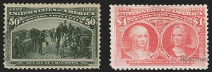 Sale 1254, Lot 553, The Mulholland Collection of Specimens - Columbians thru Back-of-Book, Possessions