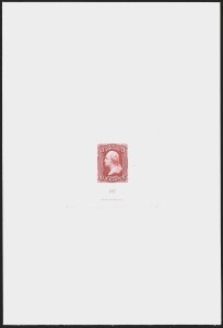 Sale 1254, Lot 601, The Jan Hofmeyr Collection of 3c 1861-68 - Proofs, Off-Cover
