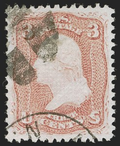 Sale Number 1254, Lot Number 623, The Jan Hofmeyr Collection of 3c 1861-68 - Proofs, Off-Cover Sale Number 1254, Lot Number 623, The Jan Hofmeyr Collection of 3c 1861-68 - Proofs, Off-Cover