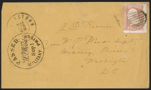Sale 1254, Lot 640, The Jan Hofmeyr Collection of 3c 1861-68 - On-Cover