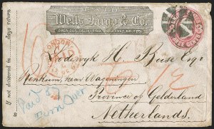 Sale 1254, Lot 642, The Jan Hofmeyr Collection of 3c 1861-68 - On-Cover