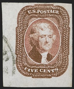 Sale Number 1254, Lot Number 726, 1851-57 Issues and Reprint Sale Number 1254, Lot Number 726, 1851-57 Issues and Reprint