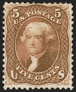 Sale 1254, Lot 750, 1861-68 Issues and 1861 Re-Issue