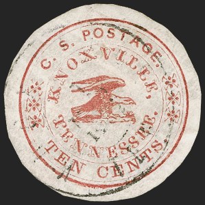 Sale 1255, Lot 1176, Confederate States: Postmasters' Provisionals