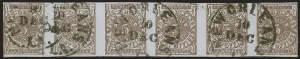 Sale 1255, Lot 1191, Confederate States: Postmasters' Provisionals