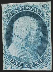 Sale 1255, Lot 132, 1c 1851 Issue (Scott 5-9)