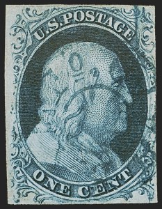 Sale 1255, Lot 150, 1c 1851 Issue (Scott 5-9)