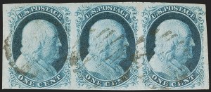 Sale 1255, Lot 157, 1c 1851 Issue (Scott 5-9)