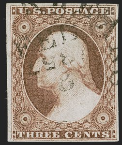 Sale 1255, Lot 192, 3c 1851 Issue: Shades (Scott 11-11A)