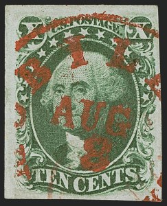 Sale 1255, Lot 241, 10c 1855 Issue (Scott 13-16)