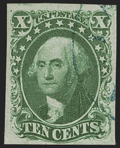 Sale 1255, Lot 245, 10c 1855 Issue (Scott 13-16)