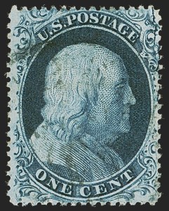 Sale 1255, Lot 263, 1c 1857 Issue (Scott 18-24)