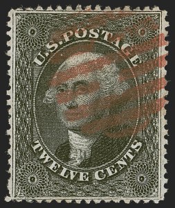 Sale Number 1255, Lot Number 354, 12c 1857 Issue (Scott 36-36B) Sale Number 1255, Lot Number 354, 12c 1857 Issue (Scott 36-36B)