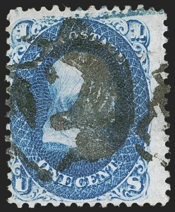 Sale 1255, Lot 379, 1861-66 Issue (Scott 62B-63)