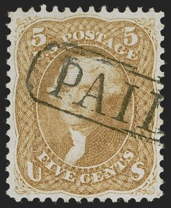Sale 1255, Lot 449, 1861 Issue, cont. (Scott 67-70)