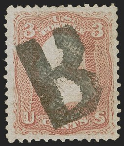 Sale 1255, Lot 556, 1867-68 Grilled Issue, A, C, D, Z Grills (Scott 79-85E)