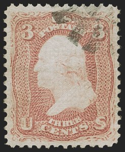 Sale 1255, Lot 560, 1867-68 Grilled Issue, A, C, D, Z Grills (Scott 79-85E)