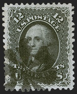 Sale 1255, Lot 562, 1867-68 Grilled Issue, A, C, D, Z Grills (Scott 79-85E)