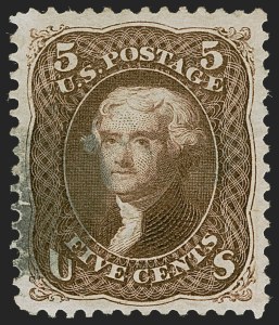 Sale 1255, Lot 632, 1875 Re-Issue of 1861-66 Issue (Scott 102-111)