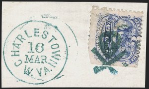 Sale 1255, Lot 663, 3c 1869 Pictorial Issue (Scott 114)