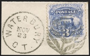 Sale 1255, Lot 670, 3c 1869 Pictorial Issue (Scott 114)