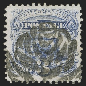 Sale 1255, Lot 671, 3c 1869 Pictorial Issue (Scott 114)