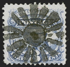 Sale 1255, Lot 677, 3c 1869 Pictorial Issue (Scott 114)