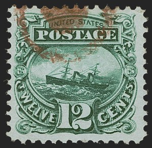 Sale 1255, Lot 710, 6c-12c 1869 Pictorial Issue (Scott 115-117)