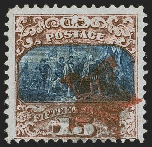Sale 1255, Lot 719, 15c-90c 1869 Pictorial Issue (Scott 118-122)