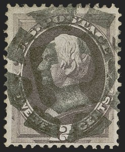 Sale 1255, Lot 775, 1870-71 National Bank Note Co. Grilled Issue (Scott 134-144)