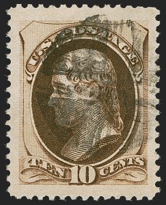 Sale 1255, Lot 883, 1879 American Bank Note Co. Issue (Scott 182-191)