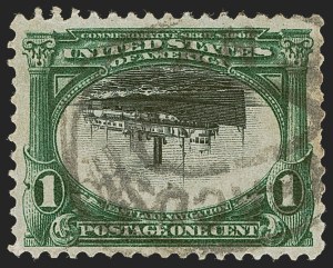 Sale 1255, Lot 970, 1901 Pan-American Issue and Inverts (Scott 294-299)