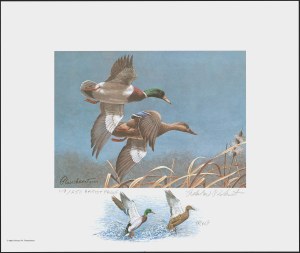 Sale 1258, Lot 3027, Duck Stamp Prints from Winning Artists, 1934-2021
