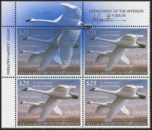 Sale 1258, Lot 3032, Artist Remarques and Signed Stamps, $1.00-$25.00 1944-2018 Hunting Permits, Remarqued (RW11/RW86) Sale 1258, Lot 3032, Artist Remarques and Signed Stamps