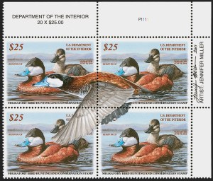 Sale 1258, Lot 3032, Artist Remarques and Signed Stamps, $1.00-$25.00 1944-2018 Hunting Permits, Remarqued (RW11/RW86) Sale 1258, Lot 3032, Artist Remarques and Signed Stamps
